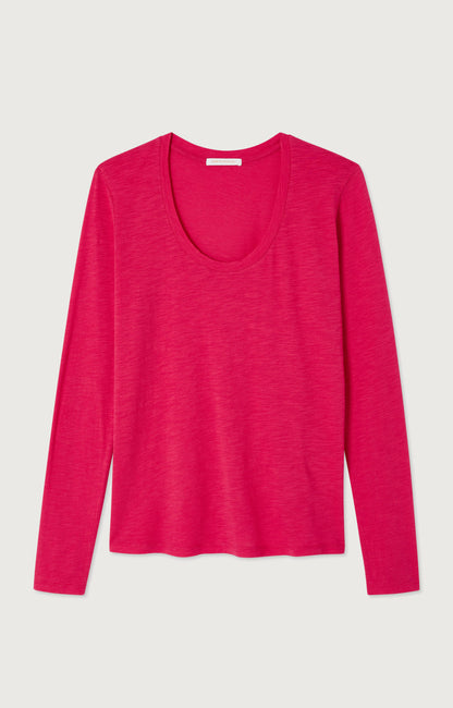 T-SHIRT DROIT ML COL U