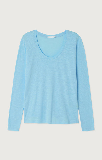 T-SHIRT DROIT ML COL U