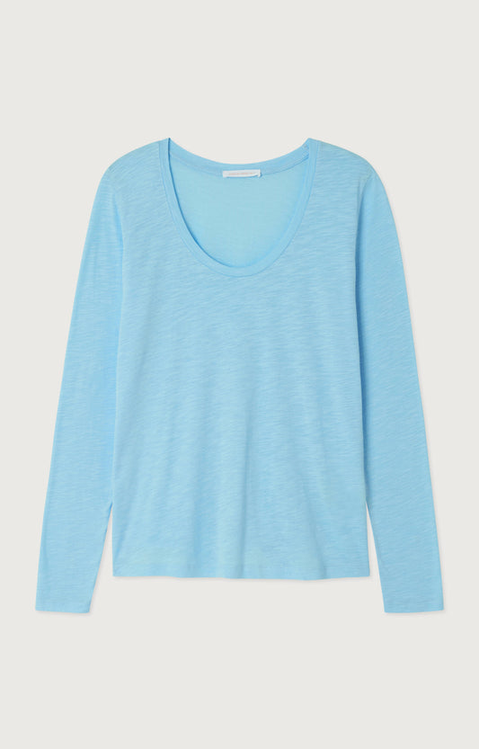 T-SHIRT DROIT ML COL U