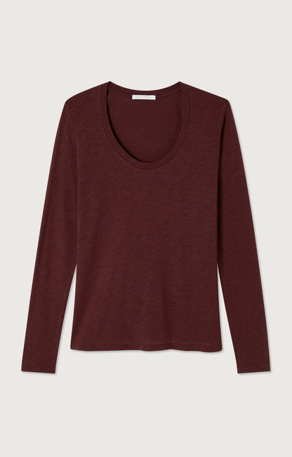 T-SHIRT DROIT ML COL U