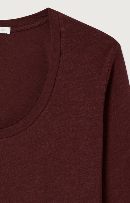 T-SHIRT DROIT ML COL U