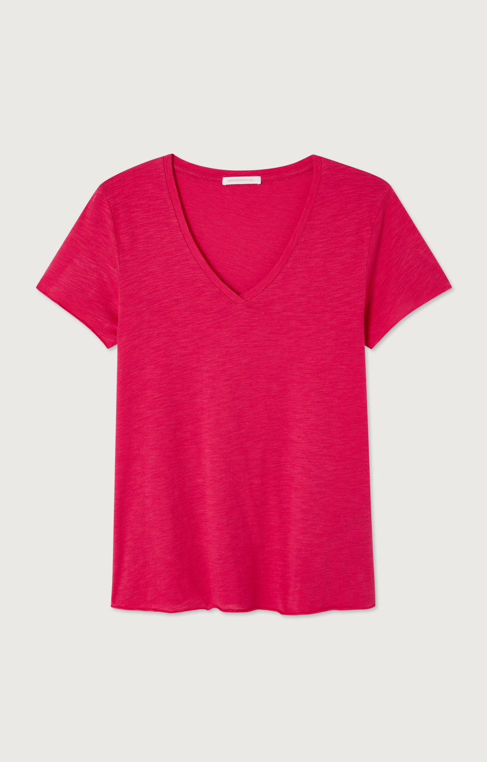 T-SHIRT TRAPEZE MC COL V