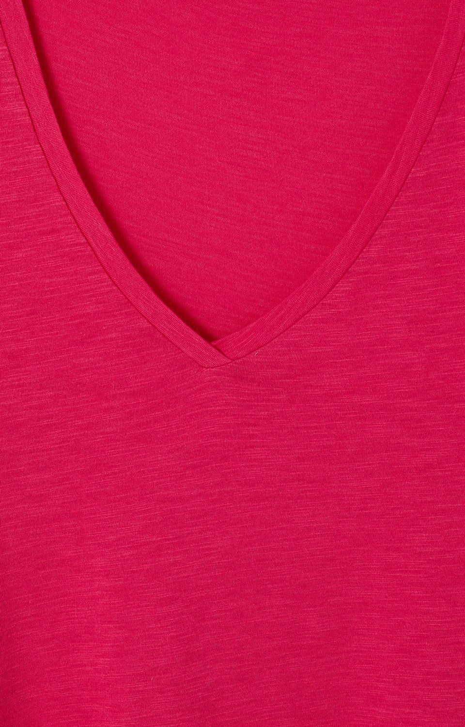 T-SHIRT TRAPEZE MC COL V