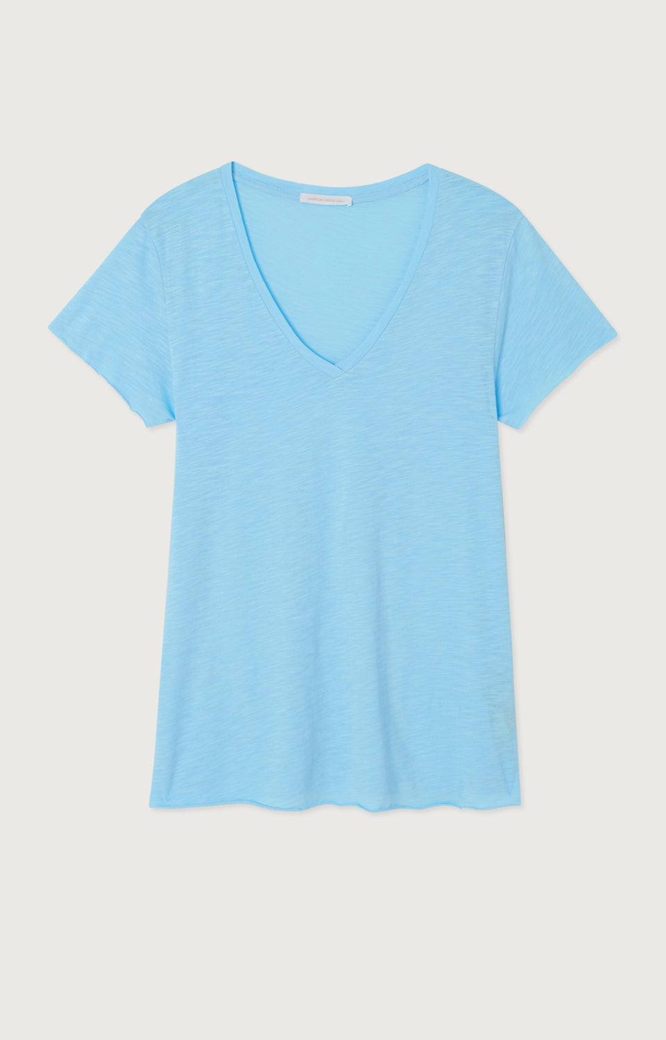 T-SHIRT TRAPEZE MC COL V