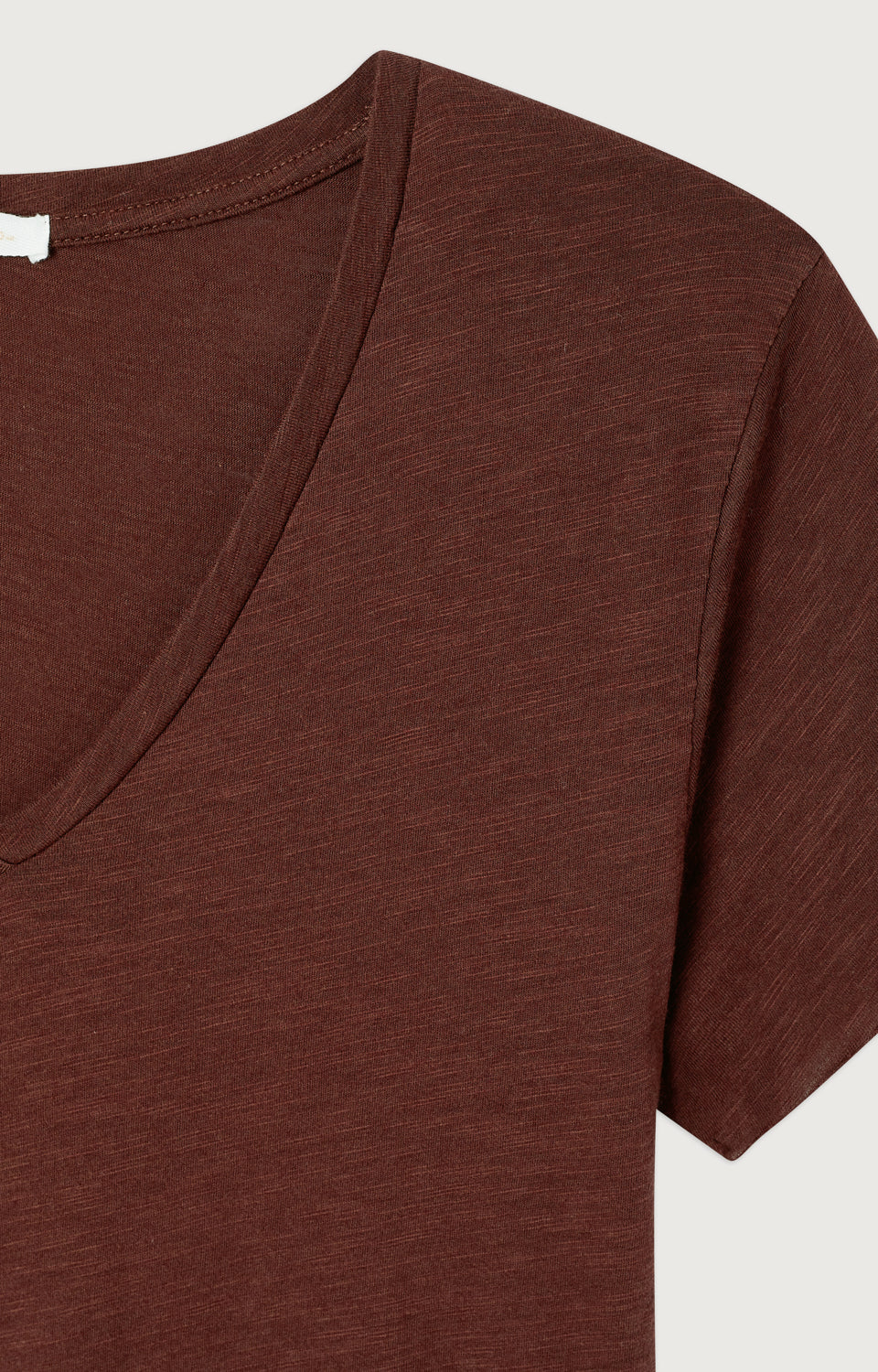 T-SHIRT TRAPEZE MC COL V