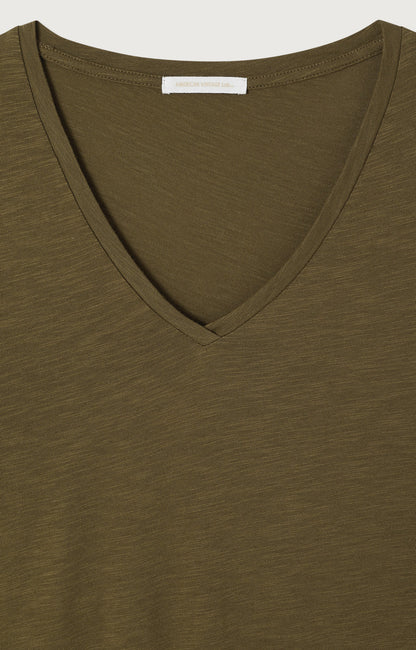 T-SHIRT TRAPEZE ML COL V