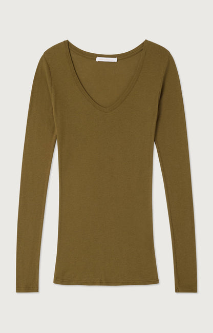 T-SHIRT AJUSTE ML COL V