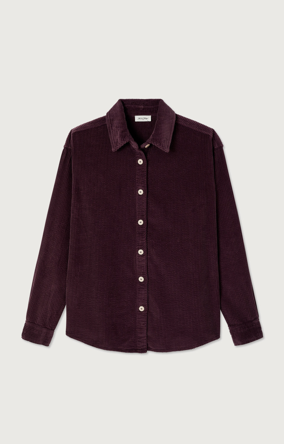 CHEMISE LONGUE AMPLE ML COL BOUTONNE