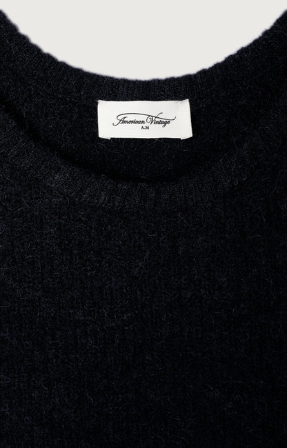 PULL BOULE BRETELLES COL ROND