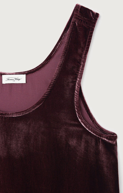 ROBE COURTE TRAPEZE DEBARDEUR