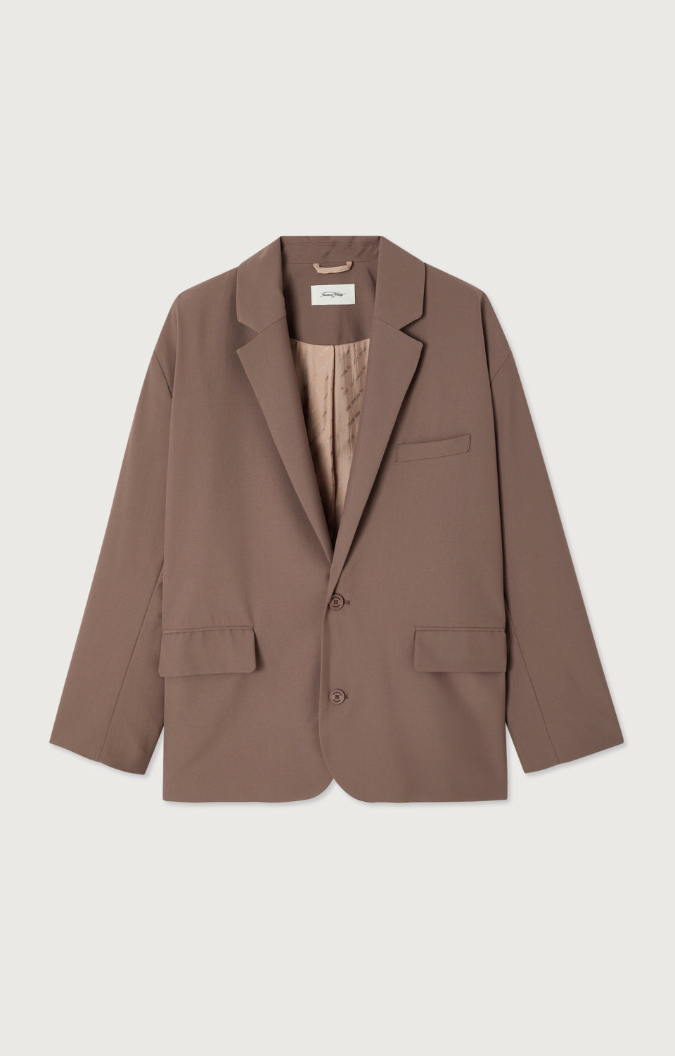 BLAZER LONG AMPLE ML COL BLAZER BOUTONNE