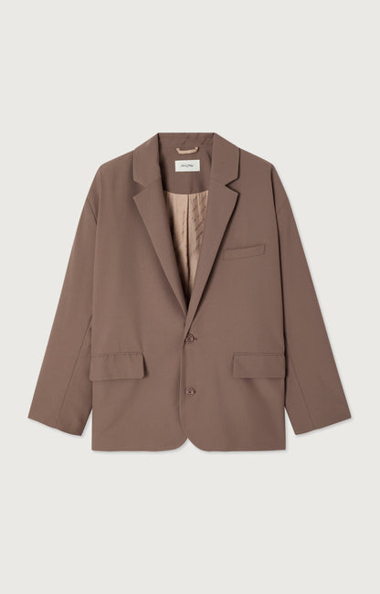 BLAZER LONG AMPLE ML COL BLAZER BOUTONNE