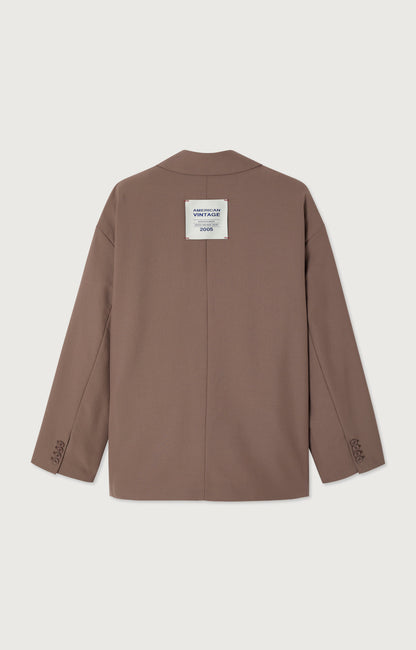 BLAZER LONG AMPLE ML COL BLAZER BOUTONNE