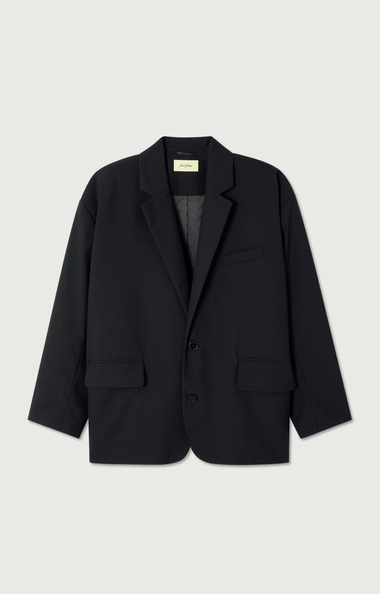 BLAZER LONG AMPLE ML COL BLAZER BOUTONNE