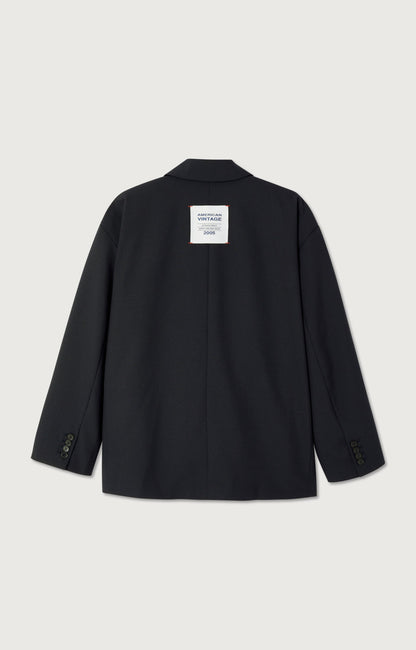BLAZER LONG AMPLE ML COL BLAZER BOUTONNE