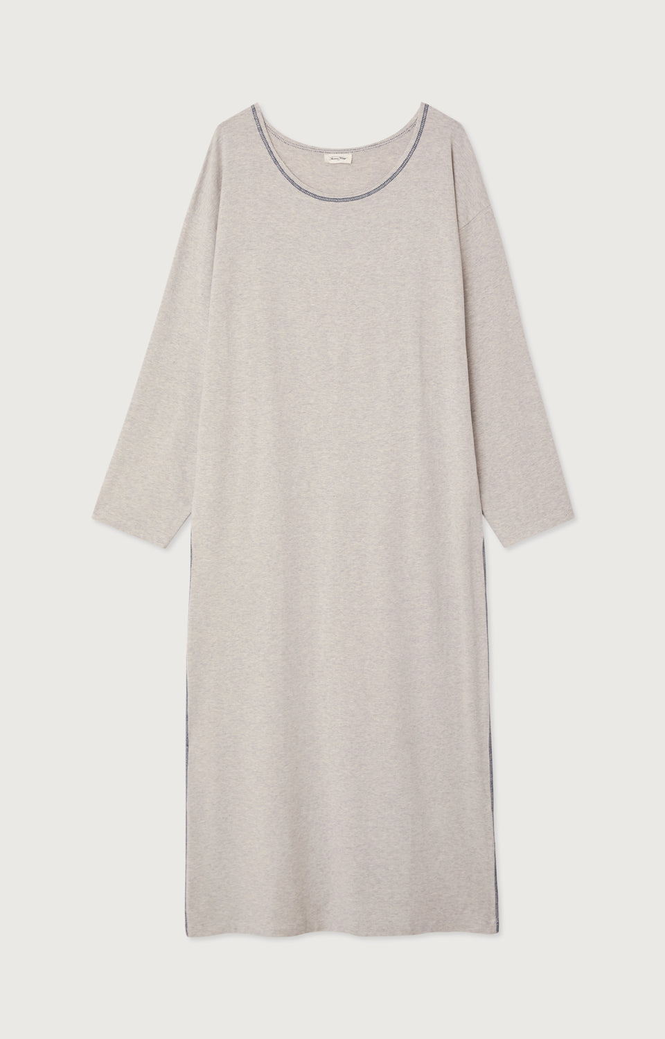 ROBE LONGUE ML COL BATEAU