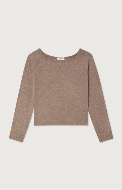 T-SHIRT AJUSTE ML COL BATEAU