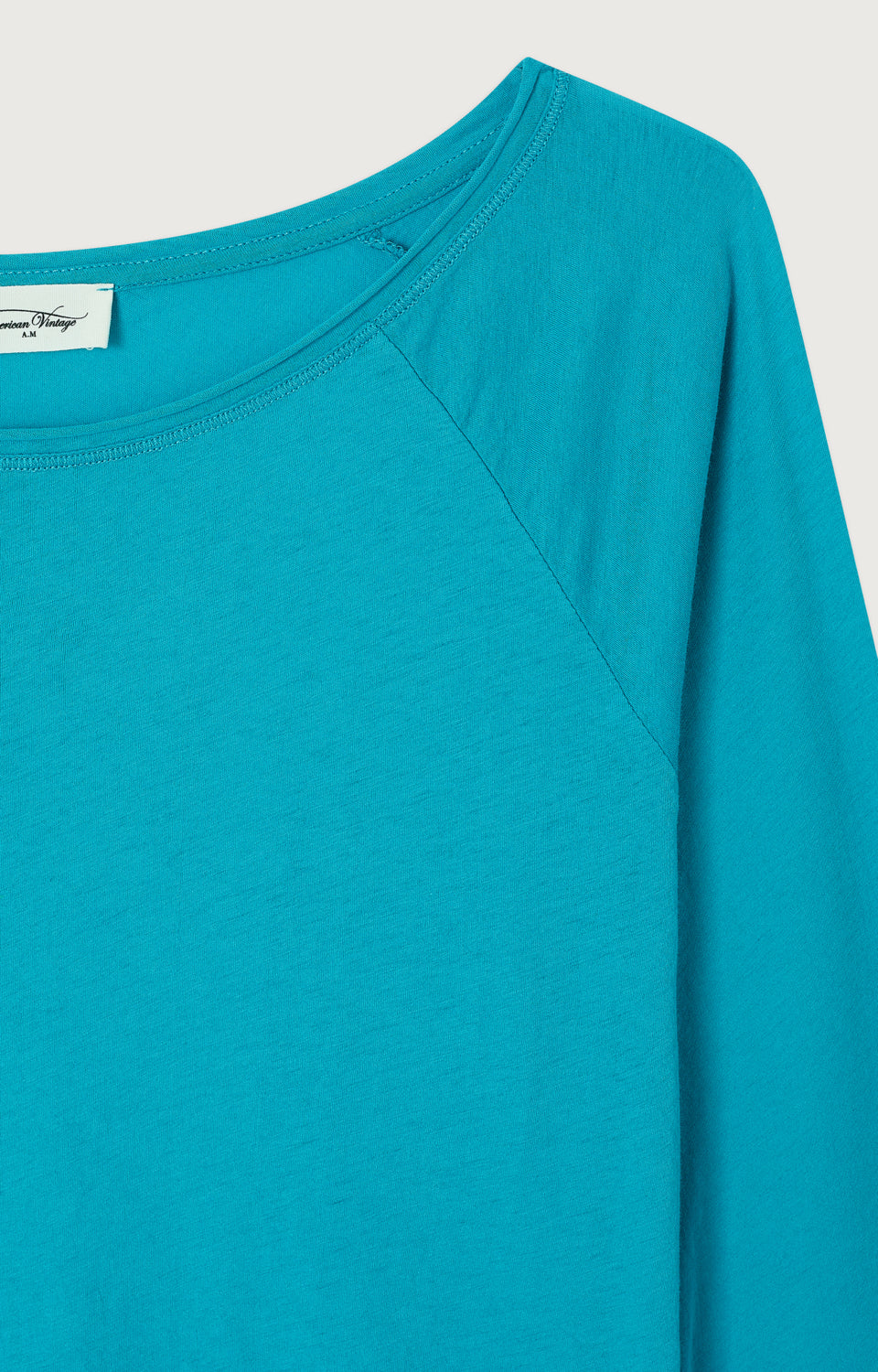 T-SHIRT AJUSTE ML COL BATEAU