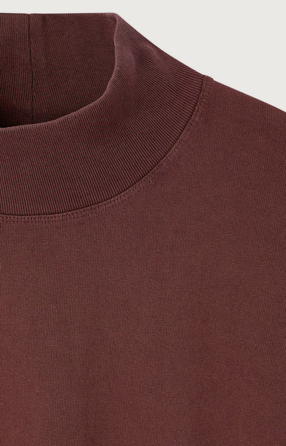 T-SHIRT ML COL MONTANT