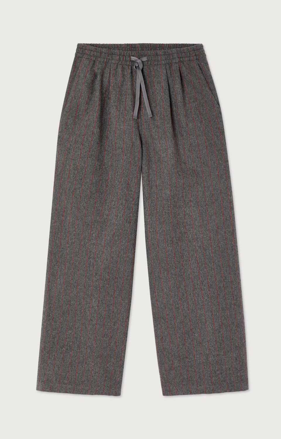 PANTALON LARGE RAYE