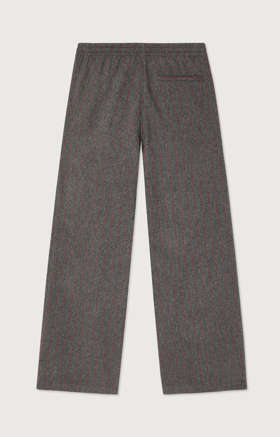 PANTALON LARGE RAYE