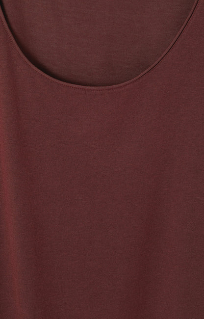 T-SHIRT DROIT MC COL BATEAU