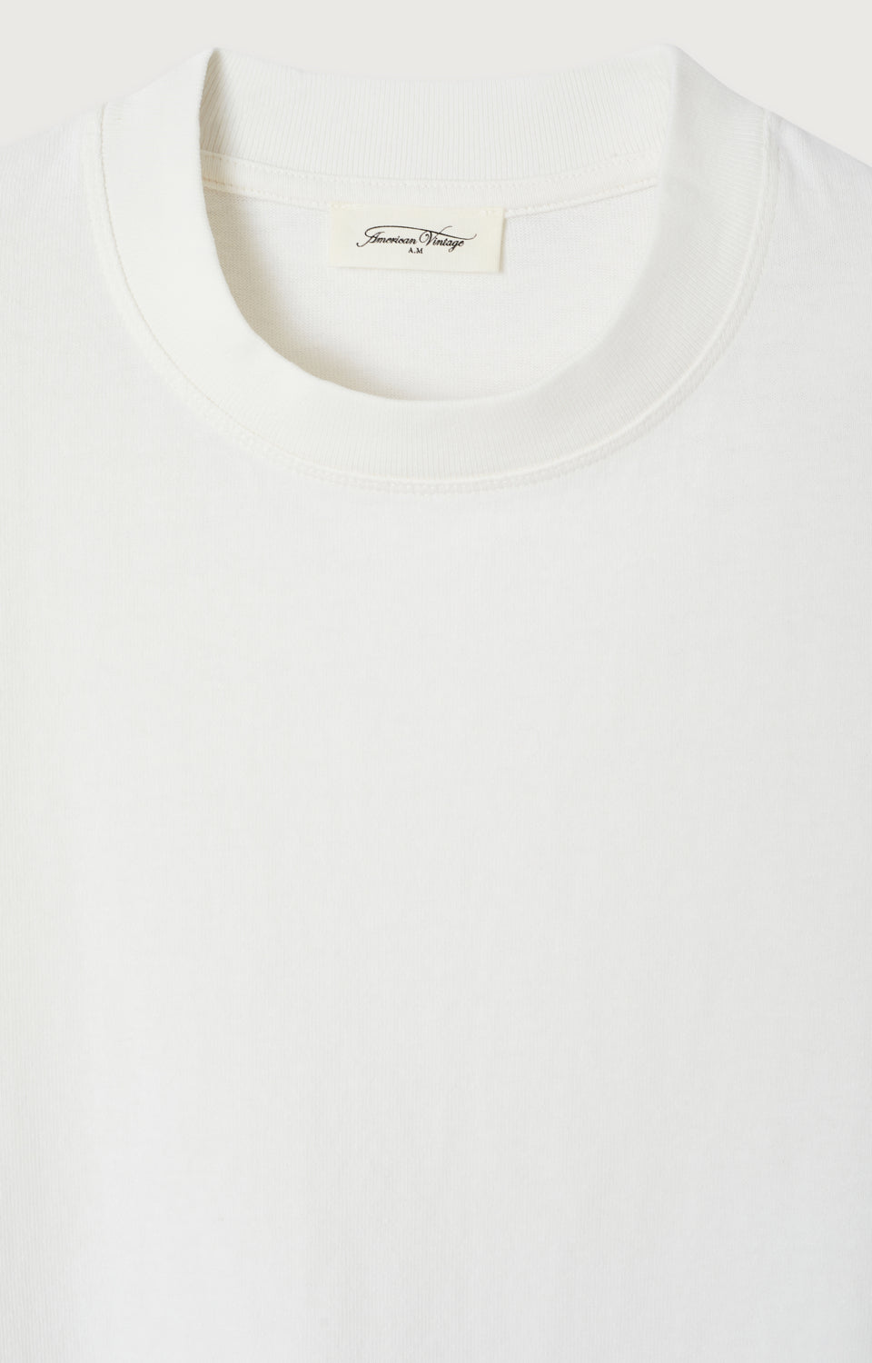 T-SHIRT AMPLE MC COL ROND