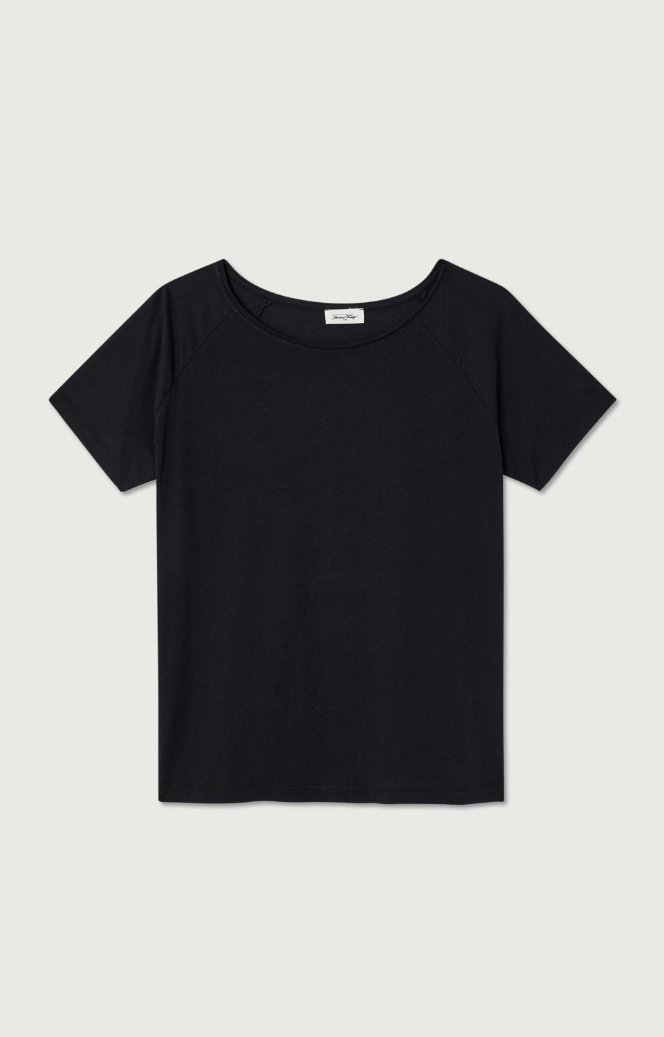 T-SHIRT DROIT MC COL BATEAU