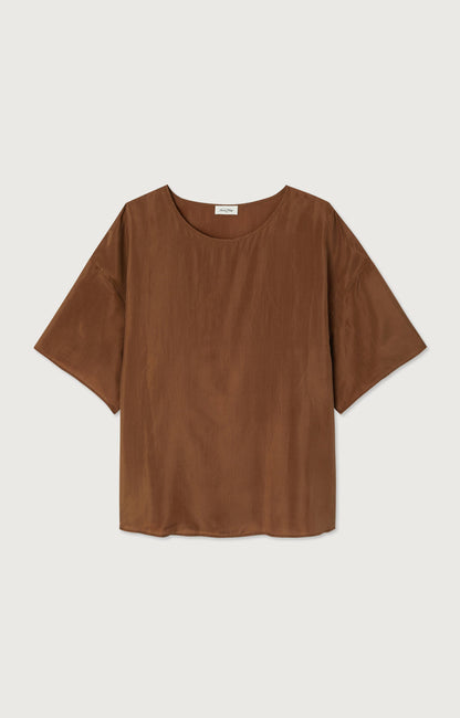 TOP MI-LONG AMPLE MC COL ROND