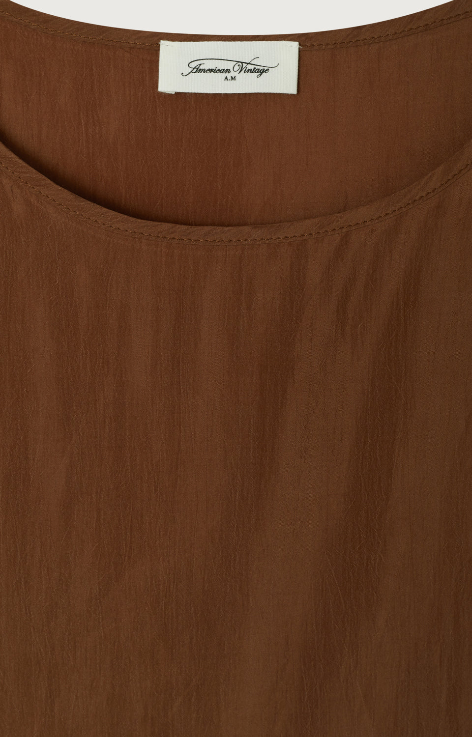 TOP MI-LONG AMPLE MC COL ROND