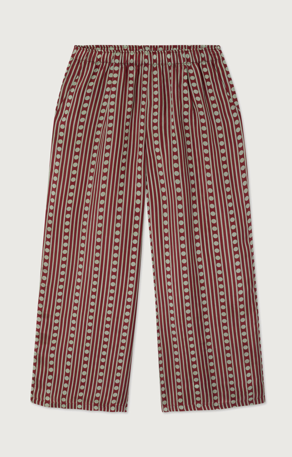PANTALON DROIT TAILLE HAUTE