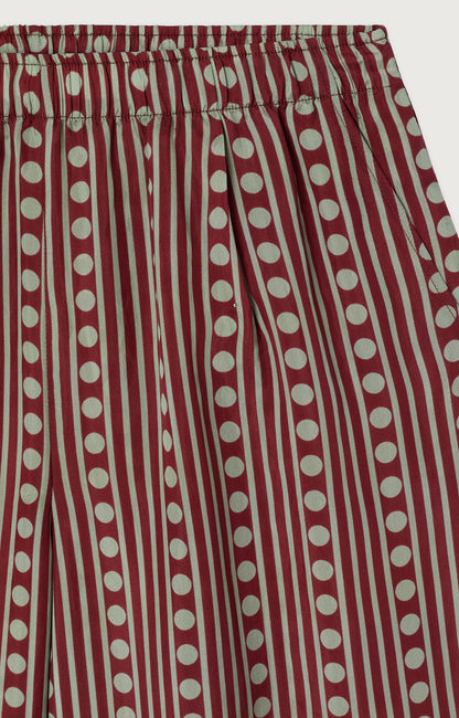 PANTALON DROIT TAILLE HAUTE