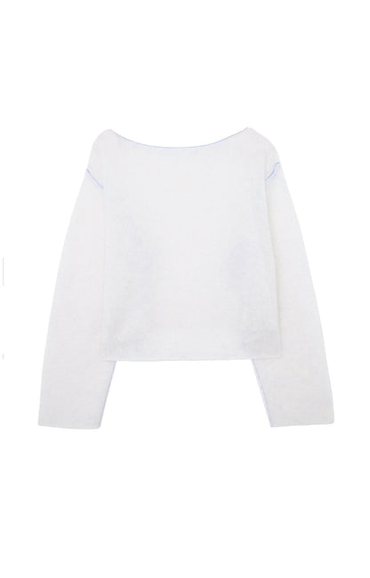 PULL ML COL BATEAU