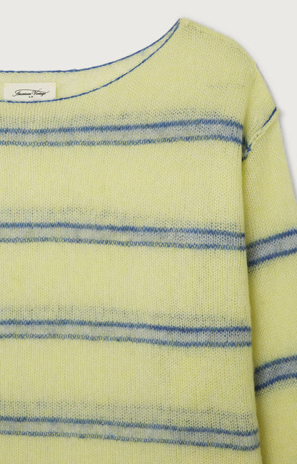 PULL ML COL BATEAU