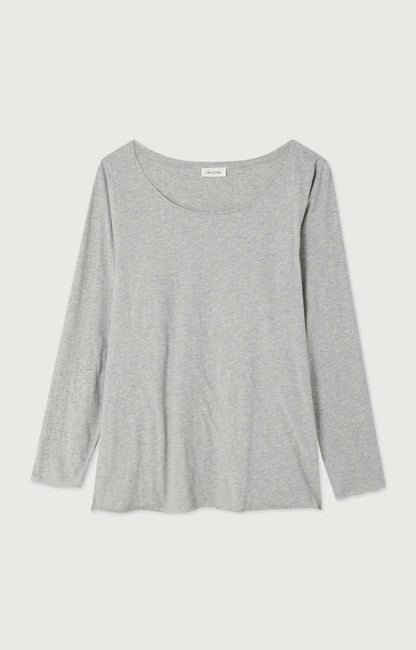 T-SHIRT MI-LONG AMPLE ML COL BATEAU
