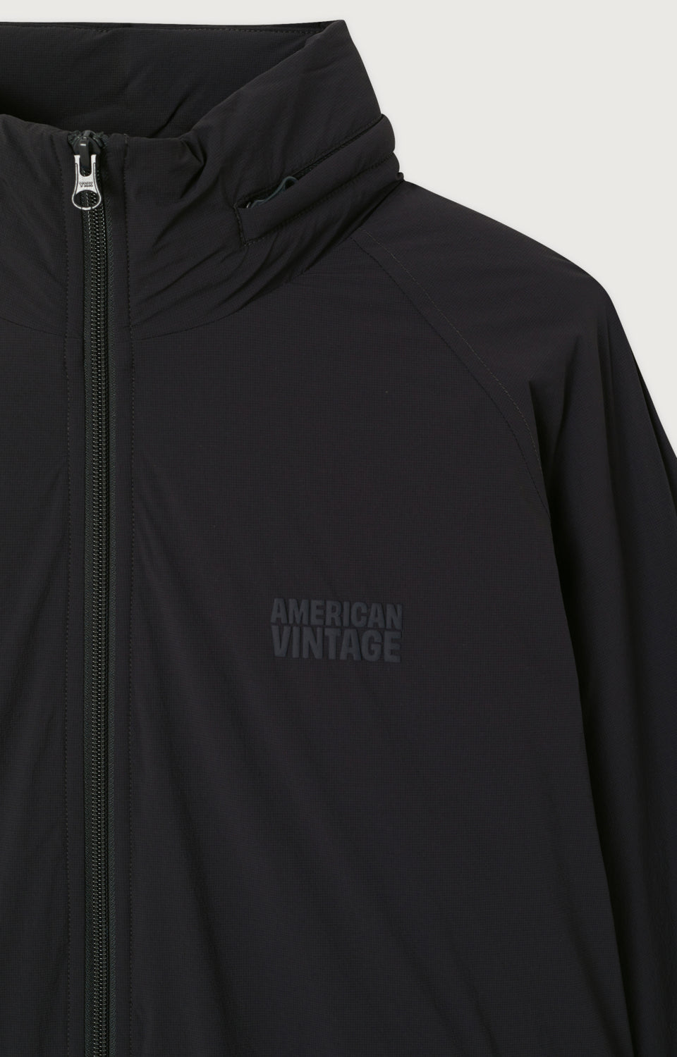PARKA MI-LONG AMPLE ML COL MONTANT ZIPPEE