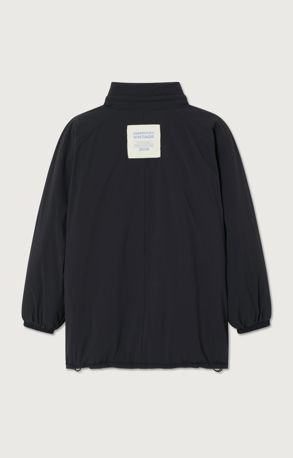 PARKA MI-LONG AMPLE ML COL MONTANT ZIPPEE