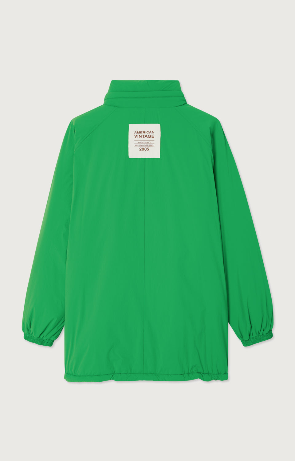 PARKA MI-LONG AMPLE ML COL MONTANT ZIPPEE