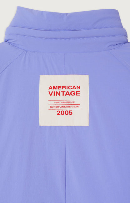 PARKA MI-LONG AMPLE ML COL MONTANT ZIPPEE