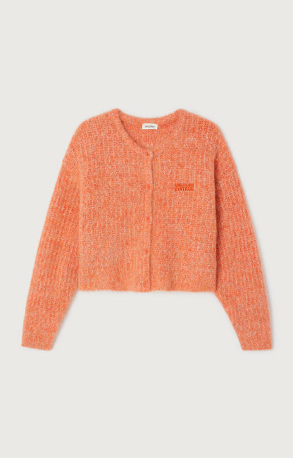 GILET COURT ML BOUTONNE