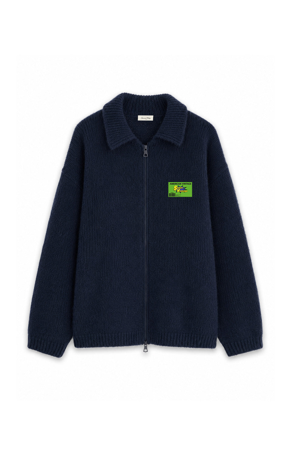 GILET MI-LONG ML ZIPPE