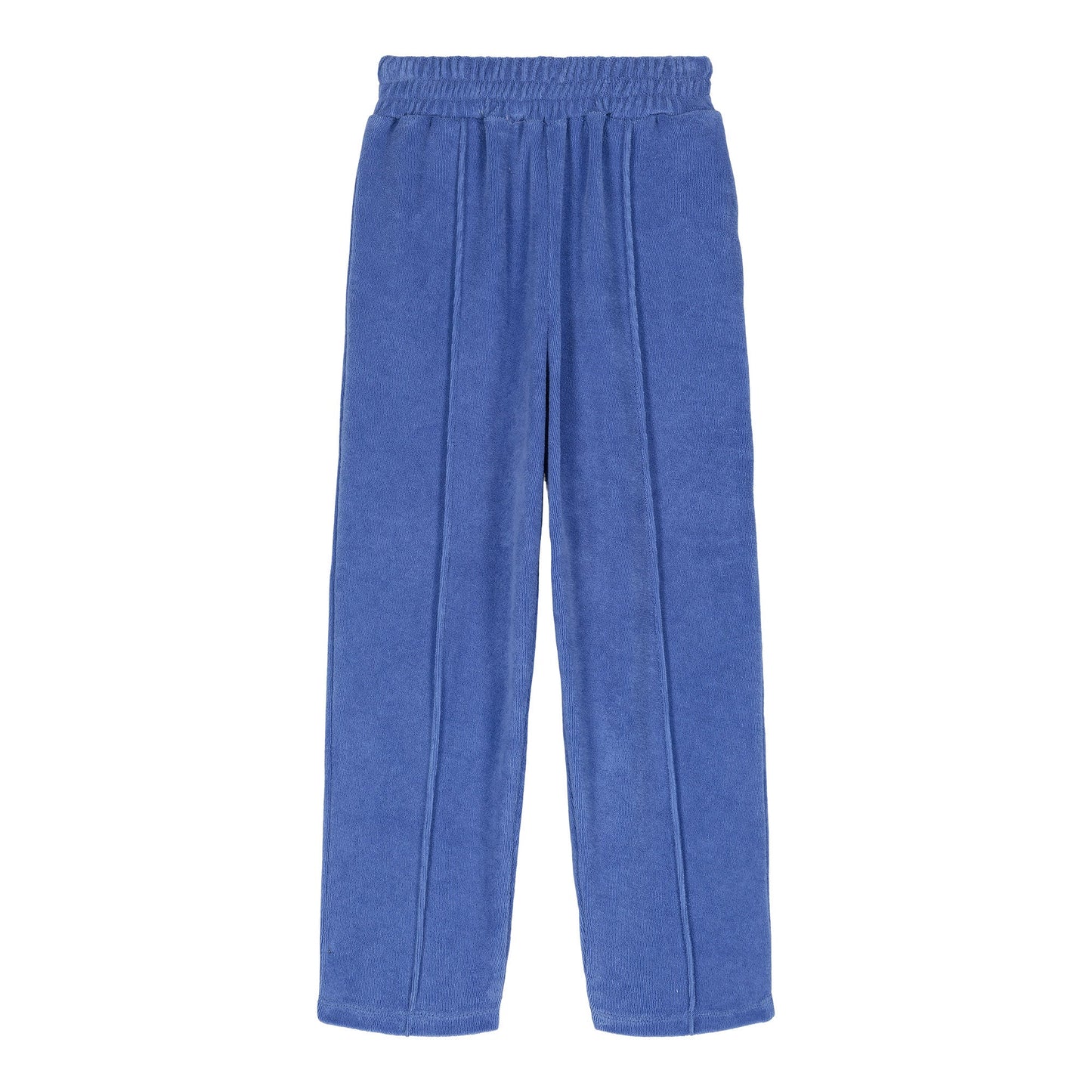 儿童蓝色棉长裤