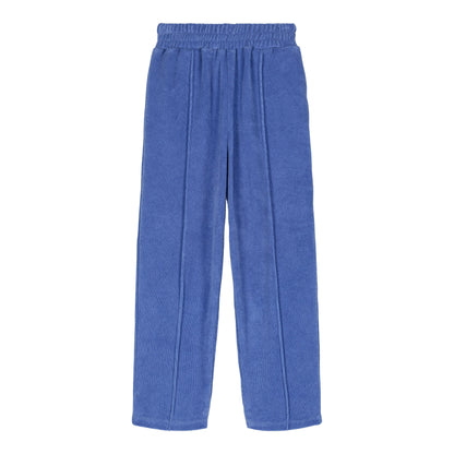 儿童蓝色棉长裤
