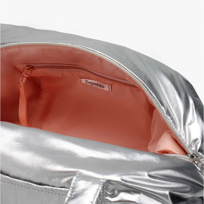 女童银色芭蕾舞包(M:H18xW35xD22cm)