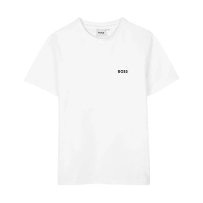 男童深蓝&白色棉T恤套装(2件)