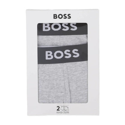 男童浅灰色棉内裤套装(2件)