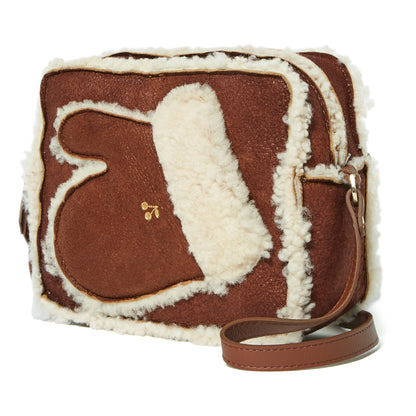 Girls Camel Glove Bag