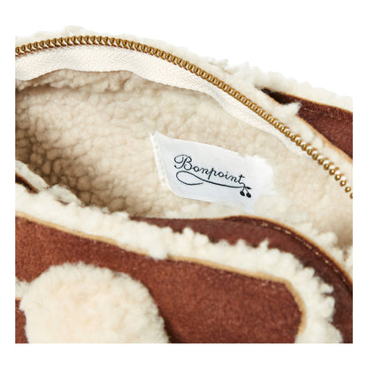 Girls Camel Glove Bag