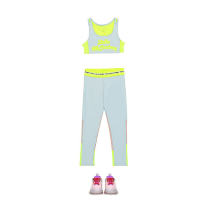 Girls Blue Sport Leggings