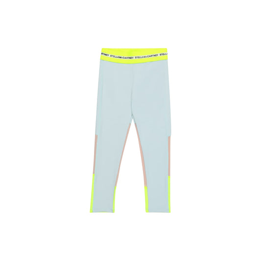 Girls Blue Sport Leggings